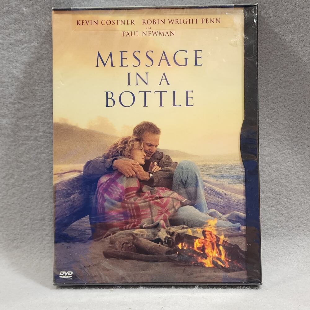 Message In A Bottle Kevin Costner Robin Wright Penn Paul Newman 1999 NEW Sealed